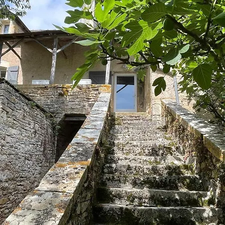 بيت للعطل Entre Lot Et Aveyron Piscine Villeneuve-dʼAveyron